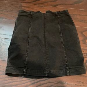 Free people mini skirt.